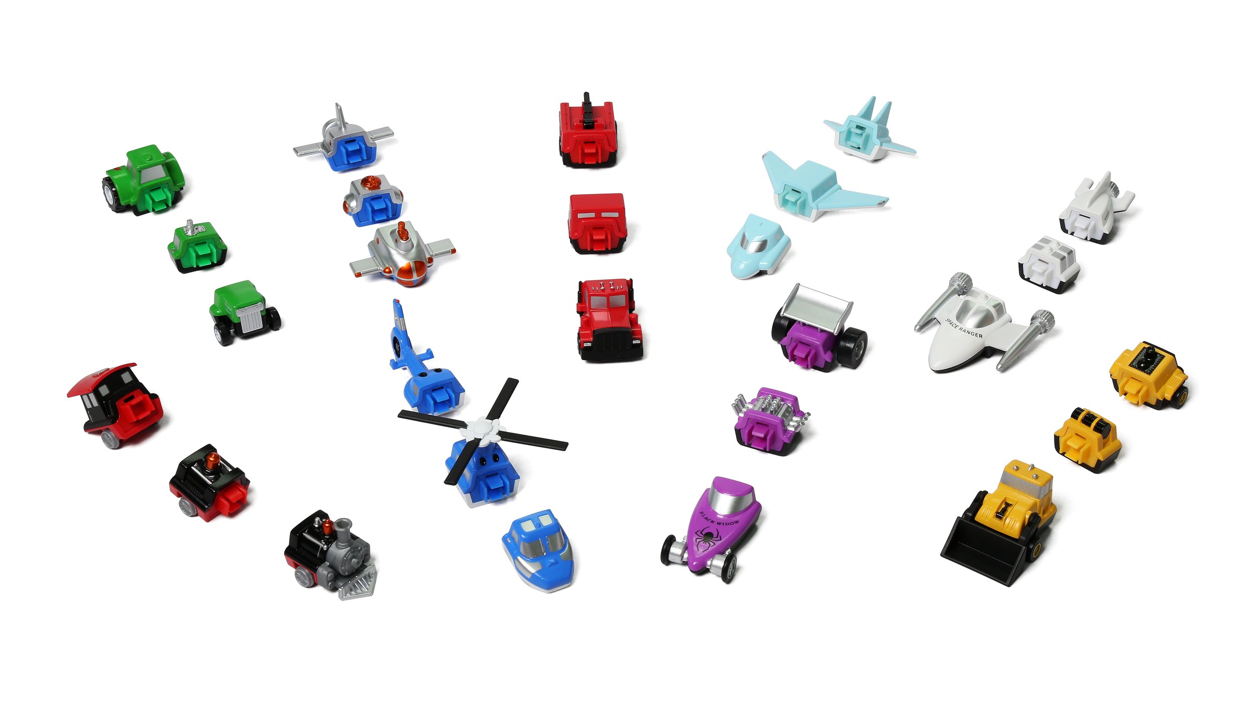 MICRO Mix or Match Vehicles Deluxe 2 — Popular Playthings